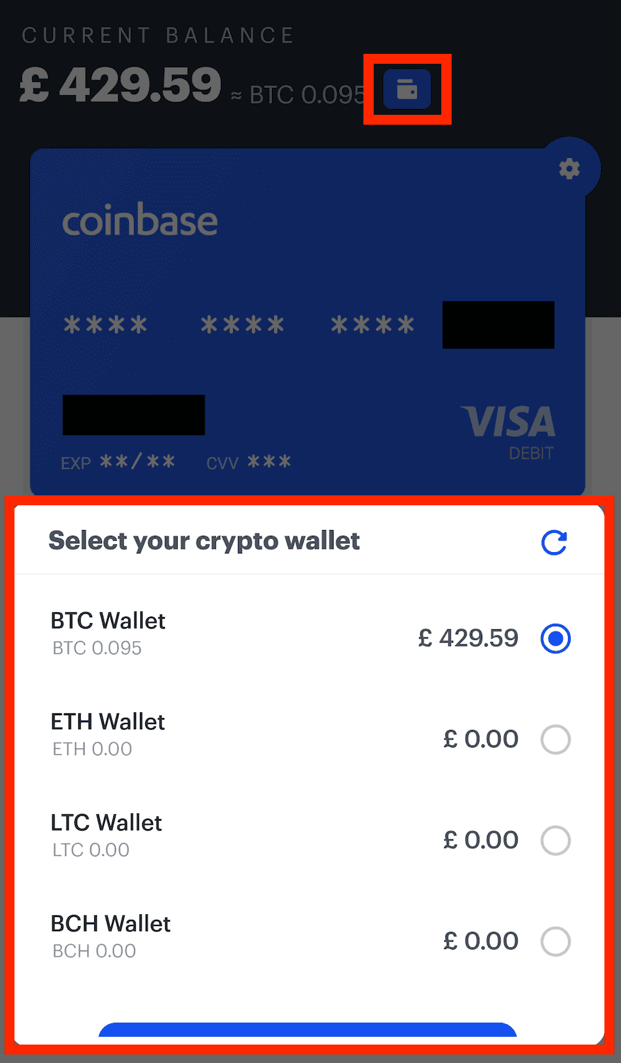 coinbase card app