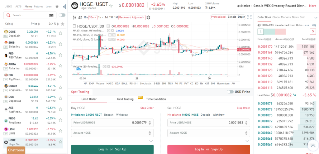 how can i buy hoge crypto