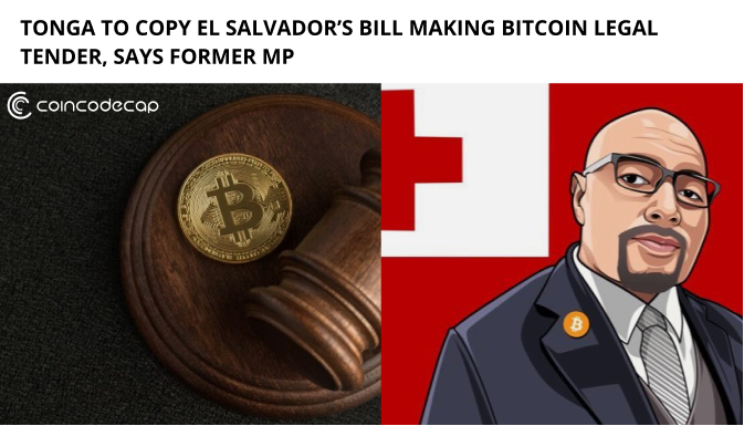 Tonga to Make Bitcoin Legal Tender